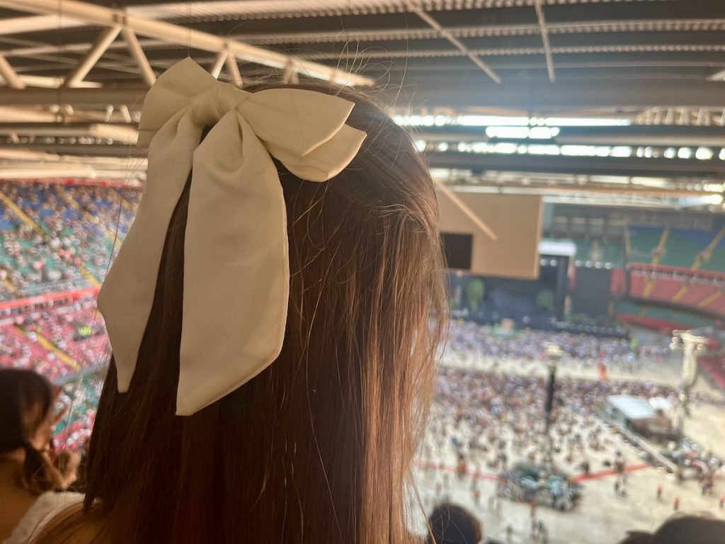 Teenager's first concert at Cardiff Principality Stadium